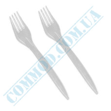 Bittner plastic clear forks 18cm 100 pieces