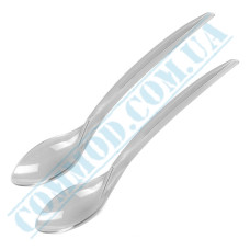 Glassy spoons | transparent | 185mm | 100 pieces per pack