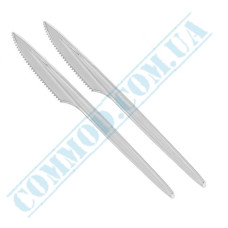 Bittner clear plastic knives 18cm 100 pieces