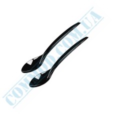 Ложка пластиковая 13см чайная черная Bittner 100 штук Ложка пластиковая 13см чайная черная Bittner 100 штук