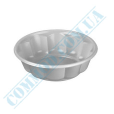 White plastic bowls 200ml 100 pieces