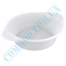 White plastic bowls 500ml 100 pieces