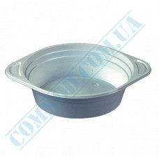 Deep plastic bowls | 500ml | white | 100 pieces per pack