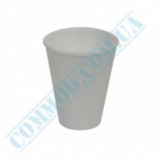 Foamed polystyrene cups | 200ml | white | d=80mm h=90mm | for hot drinks | 50 pieces per pack