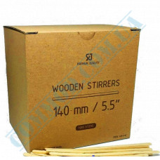 Stirrers for coffee and tea | wooden | 140*5*1.8mm | 1000 pieces per pack