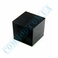 Cube shape | 60ml | 47*47*41mm | black | 15 pieces per pack