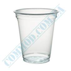 Cocktail cups | RPET | 300ml | d=95mm | transparent | Huhtamaki | 50 pieces per package