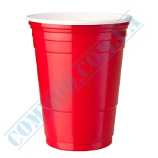 Huhtamaki Red Party cup 450ml 20 pieces