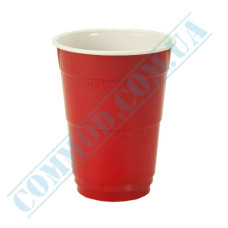 Cocktail cups | PS | 400ml | d=95mm | red | Huhtamaki | 50 pieces per pack
