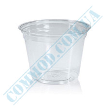 Dessert PET cups | 200ml | d=95mm h=72mm | transparent | without lid | Ukraine | 50 pieces per pack
