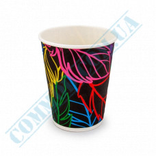 Paper cups 250ml | d=80mm | Double wall | Color Touch Embossed | 30 pieces per pack