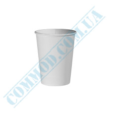Paper cups 200ml | d=69mm | single wall | White | 50 pieces per pack