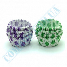 Forms, paper Colored | for muffins cupcakes | d=40mm h=20mm | 1000 pieces per pack