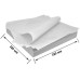 White greaseproof packaging paper 320x320mm (1833) 1000 pieces