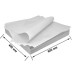 White greaseproof packaging paper 400x600mm (1059) 500 pieces