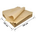 Kraft greaseproof packaging paper 320x290mm (5310) 1000 pieces