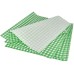 Green check packaging paper 320x320mm (1828) 500 pieces