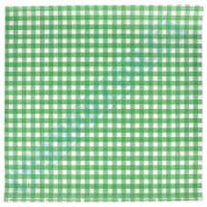 Green check packaging paper 320x320mm (1828) 500 pieces