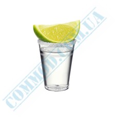 Рюмка стеклоподобная прозрачная 40мл 40 штук