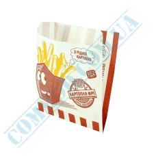 French fries From Native Potatoes paper bags 140x120x50mm (1786) 1000 pieces