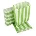 Пакеты бумажные зеленая полоска 160x120x50мм (5513) 1000 штук