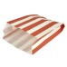 Red stripes paper bags 160x120x50mm (251) 1000 pieces