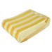 Yellow stripes paper bags 160x120x50mm (253) 1000 pieces
