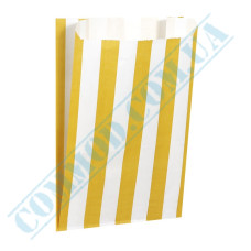 Bags, paper Yellow greaseproof | 50g/m2 | 160*120*50mm | art. 3708 | 1000 pieces per pack