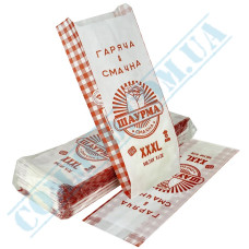Пакеты бумажные Шаурма XXXL 270x100x50мм (244) 1000 штук