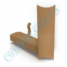 Cardboard packaging for shawarma burritos | craft | 222*76*31mm | 100 pieces per pack
