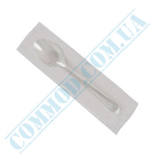 Individually packed spoons | transparent | 130mm | 100 pcs