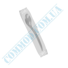 Individually wrapped Bittner clear teaspoons 13cm 100 pieces