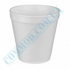 Styrofoam containers | 650ml | d=113mm h=114mm | white | without cover | for hot meals | 50 pieces per pack