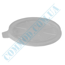 Lids for containers | 340 500 680ml | d=115mm | plastic PS matt | 50 pieces per pack