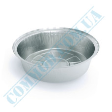 Food grade aluminum foil containers | 800ml | d=175mm h=43mm | art. T51 | 100 pieces per pack