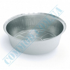 Food grade aluminum foil containers | 1440ml | d=203mm h=56mm | art. T546 | 100 pieces per pack