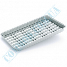 Food-grade aluminum foil trays | 1550ml | 341*229*23mm | art. X20G | 40 pieces per pack