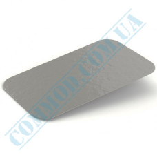 Lids for containers | SP24L | cardboard - aluminum | flat | 100 pieces per pack