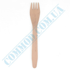 Wooden forks | 160mm | ChAC (China) | 100 pieces per pack