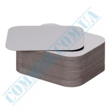 Cardboard-aluminum lids for containers M2L 100 pieces