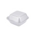White foam lunch box 150x150x60mm 250 pieces