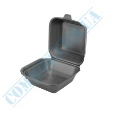 Black foam lunch box 150x150x60mm 250 pieces