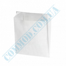 Paper bags White Greaseproof | 105*100*50mm | 70g/m2 | art. 1784 | 1000 pieces per pack