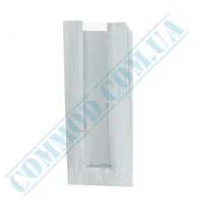 Пакеты бумажные с окном белые 220x100x50мм (69) 1000 штук Пакеты бумажные с окном белые 220x100x50мм (69) 1000 штук