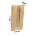 Kraft paper bags with window 290x140x50mm (67) 1000 pieces