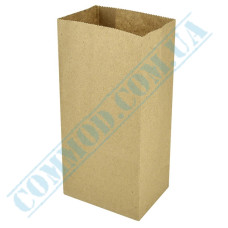 Rectangular bottom kraft paper bags 120x85x240mm (90) 200 pieces