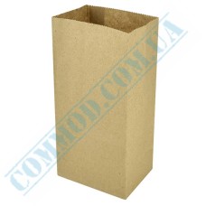 Пакет бумажный крафт с прямоугольным дном 170x120x280мм (91) 200 штук Пакет бумажный крафт с прямоугольным дном 170x120x280мм (91) 200 штук