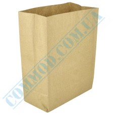 Rectangular bottom kraft paper bags 210x115x280mm (298) 200 pieces