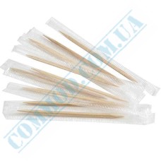 Зубочистки деревянные 1000 штук в прозрачной упаковке Зубочистки деревянные 1000 штук в прозрачной упаковке
