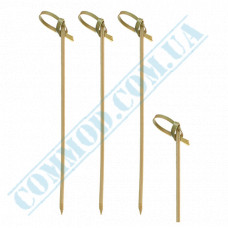 Bamboo skewers | for canapes | Knot | 6cm | 100 pieces per pack
